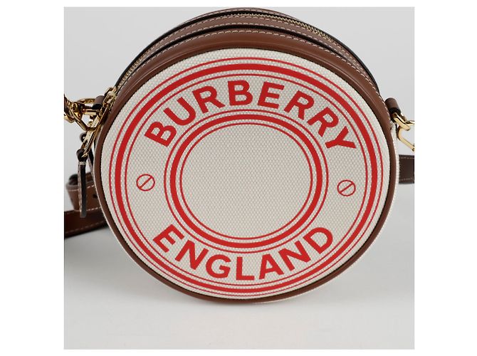 Burberry Borsa a tracolla Louis Round Shoulder Bianco - vista 2
