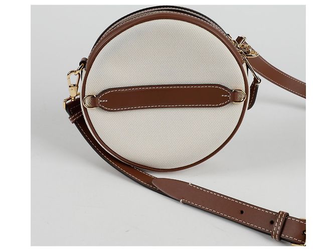 Burberry Borsa a tracolla Louis Round Shoulder Bianco - vista 4