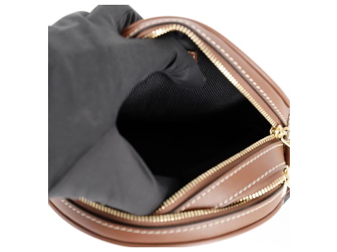 Burberry Borsa a tracolla Louis Round Shoulder Bianco - vista 9