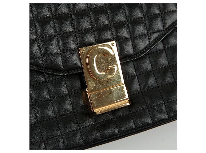 Céline Gepolsterte mittelgroße Schultertasche - Ansicht 3