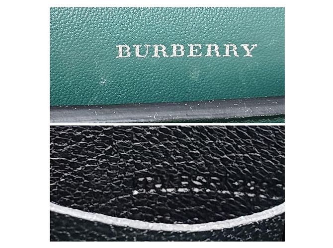 Borsa a tracolla mini D-Ring in pelle nera BURBERRY Nero - vista 3