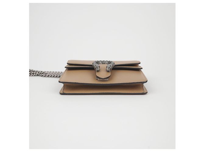 Gucci Bolsa de ombro cruzada mini corrente Dionysus Marrom - vista 5