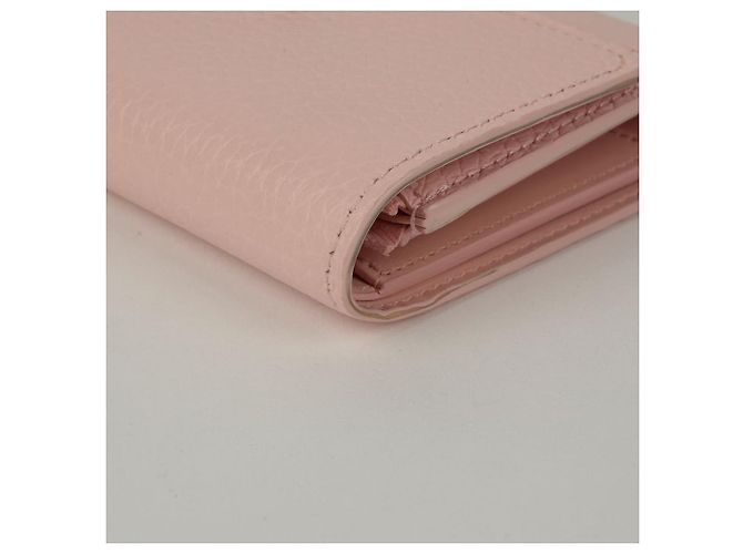 Louis Vuitton Billetera Compacta Capucines Rosa - vista 9