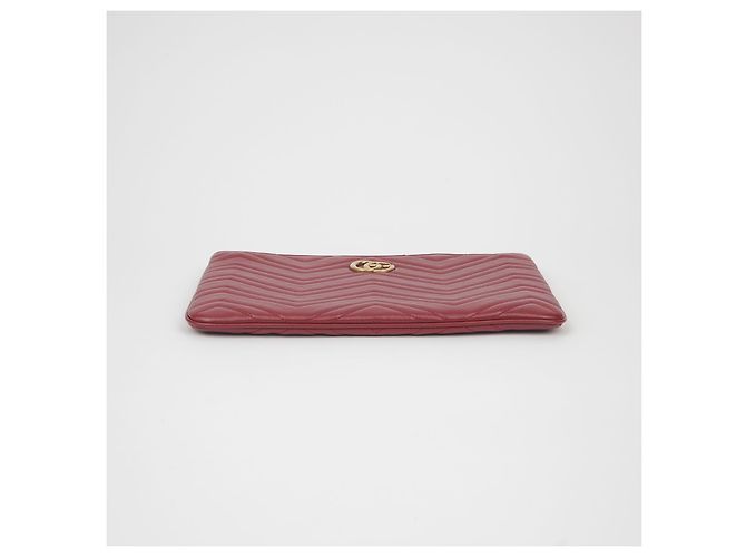 Gucci Clutch GG Marmont Rosso - vista 6