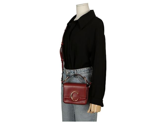 Chloé Mini bolsa de hombro Castaño - vista 13