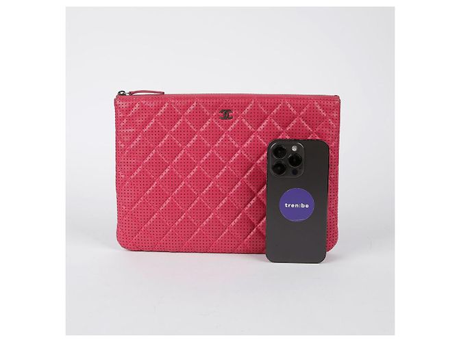 Chanel Clutch classico New Medium in pelle di agnello Rosa - vista 11