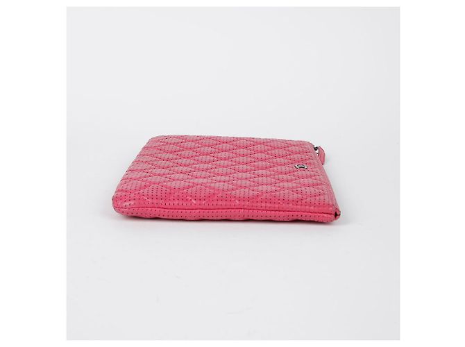 Chanel Clutch classico New Medium in pelle di agnello Rosa - vista 5