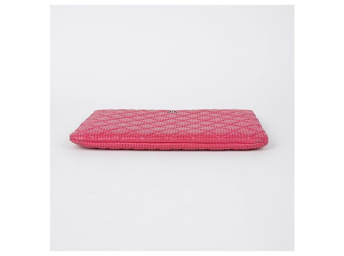 Chanel Clutch classico New Medium in pelle di agnello Rosa - vista 6