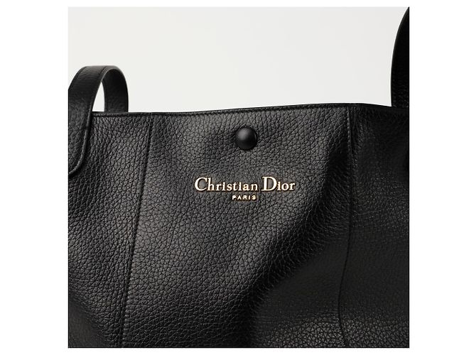Dior Borsa a spalla bucket media Signature Nero - vista 2