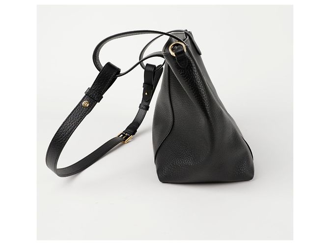 Dior Borsa a spalla bucket media Signature Nero - vista 4