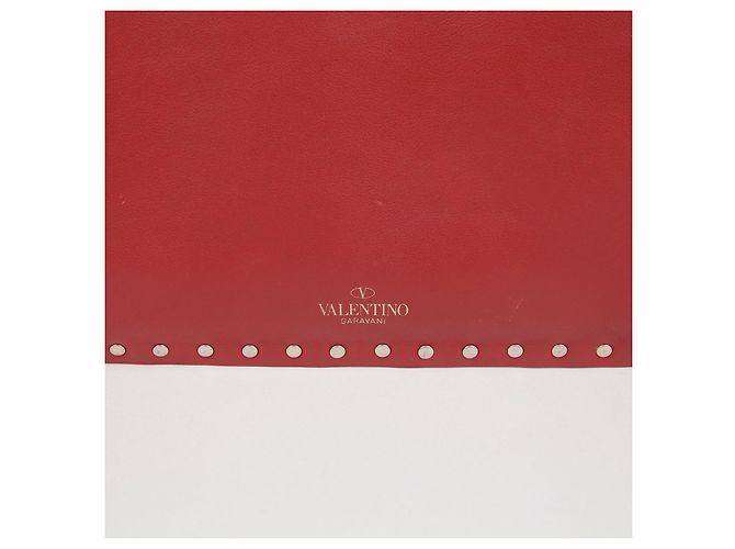 Valentino Clutch Rockstud Roja - vista 5