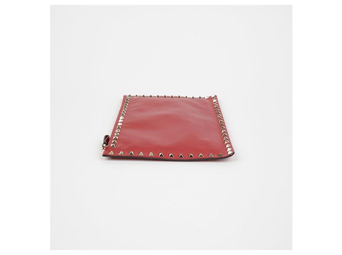 Valentino Clutch Rockstud Roja - vista 7