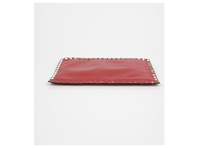 Valentino Clutch Rockstud Roja - vista 8
