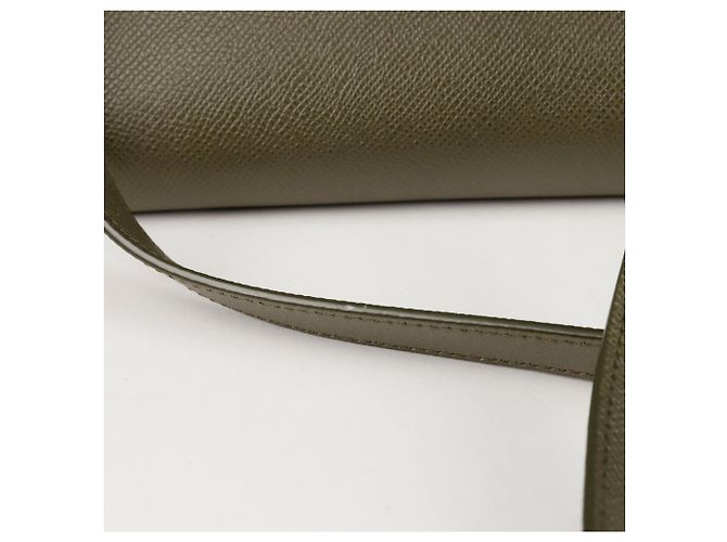 Céline Mini Bolsa de Hombro Verde - vista 5