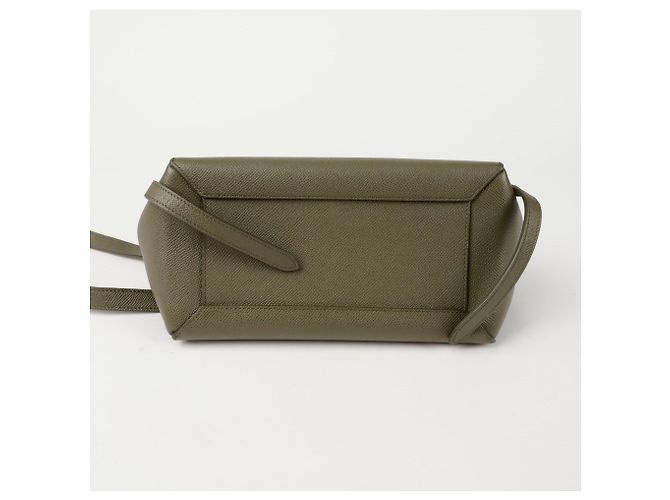 Céline Mini Bolsa de Hombro Verde - vista 7
