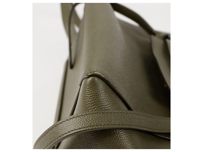 Céline Mini Bolsa de Hombro Verde - vista 8