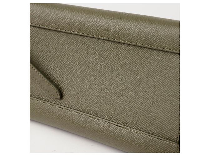 Céline Mini Bolsa de Hombro Verde - vista 9