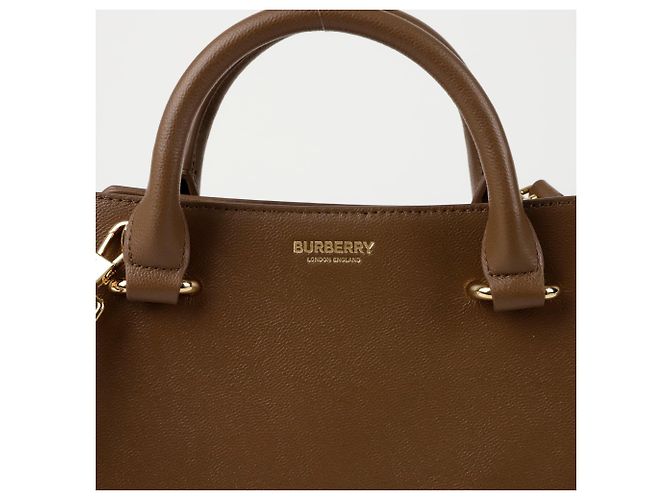Burberry Bolso Mini Check Castaño - vista 2