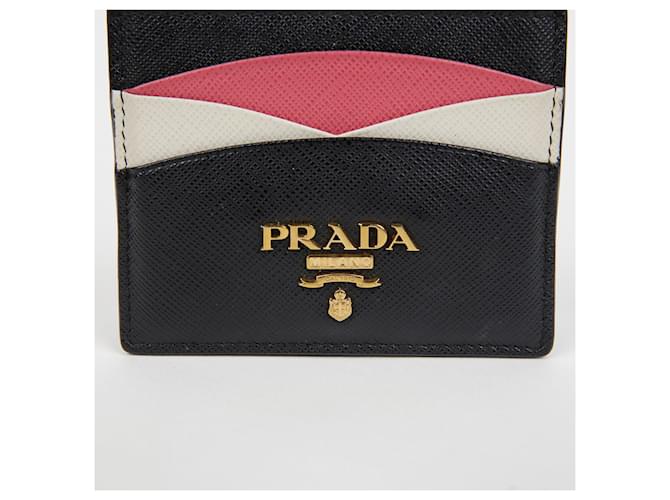Prada Einfaches Kartenetui Mehrfarben - Ansicht 2