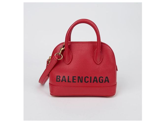 Balenciaga Borsa a Spalla Bill XXS Rosso - vista 2