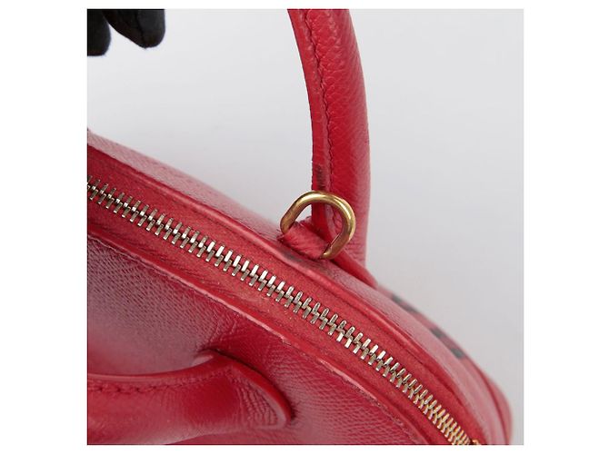 Balenciaga Borsa a Spalla Bill XXS Rosso - vista 5