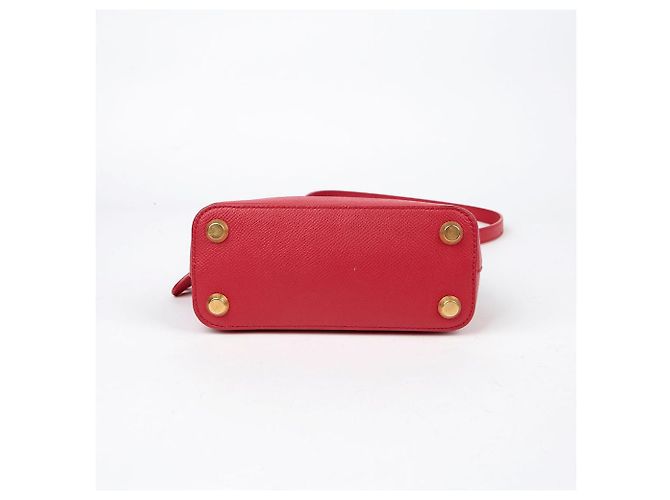 Balenciaga Borsa a Spalla Bill XXS Rosso - vista 9