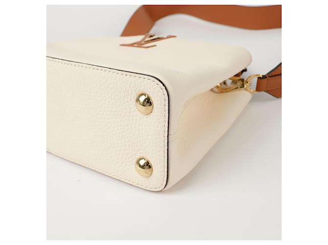 Louis Vuitton Borsa a Spalla Capucines BB Marrone - vista 8