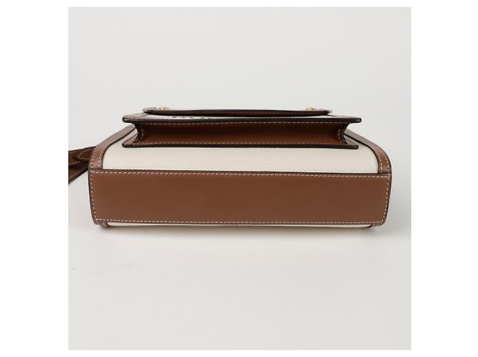 Burberry Mini Tote Schultertasche Braun - vista 5