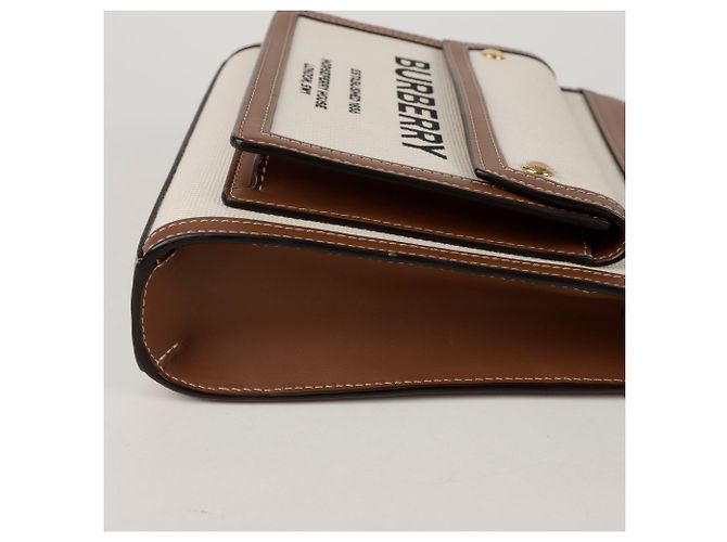 Burberry Mini Tote Schultertasche Braun - vista 7