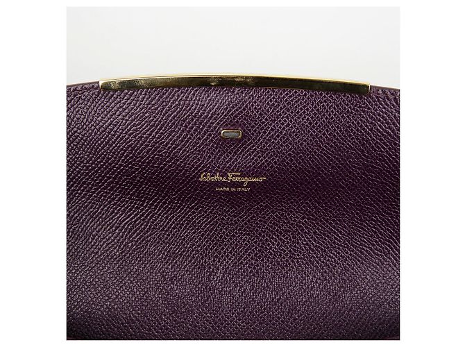 Salvatore Ferragamo Borsa a Spalla Gancini Clutch - vista 10