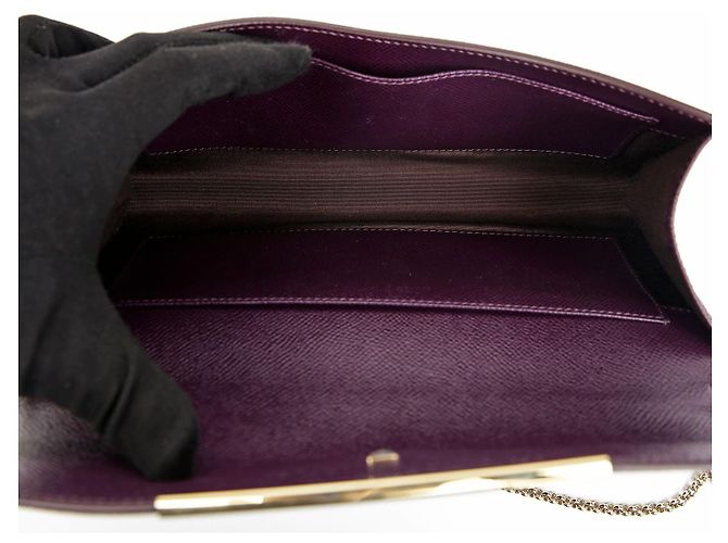 Salvatore Ferragamo Borsa a Spalla Gancini Clutch - vista 11