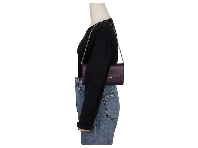 Salvatore Ferragamo Borsa a Spalla Gancini Clutch - vista 12