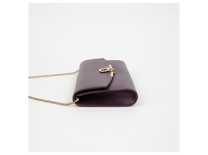 Salvatore Ferragamo Borsa a Spalla Gancini Clutch - vista 5