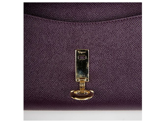 Salvatore Ferragamo Borsa a Spalla Gancini Clutch - vista 9