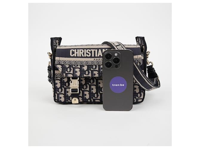 Dior Borsa a tracolla piccola Camp Blu - vista 6