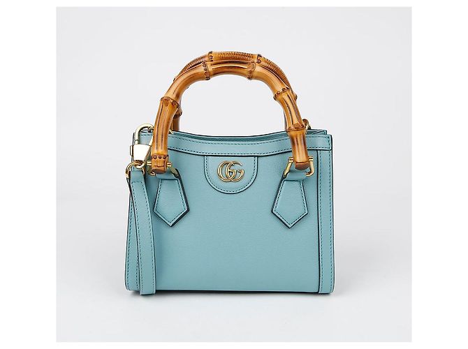 Gucci Borsa a Spalla Diana Mini Tote Verde - vista 2