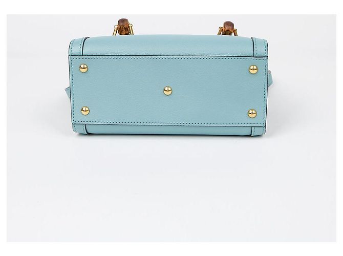 Gucci Borsa a Spalla Diana Mini Tote Verde - vista 6