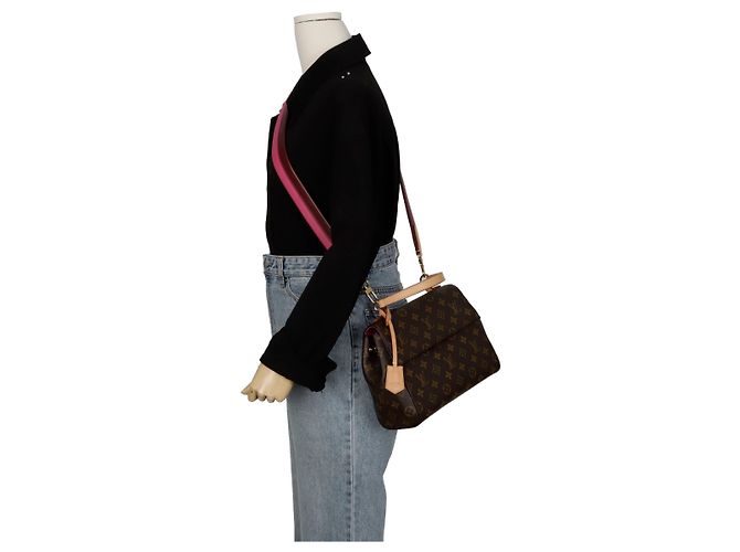 Louis Vuitton Borsa a spalla Cluny BB Rosa - vista 10
