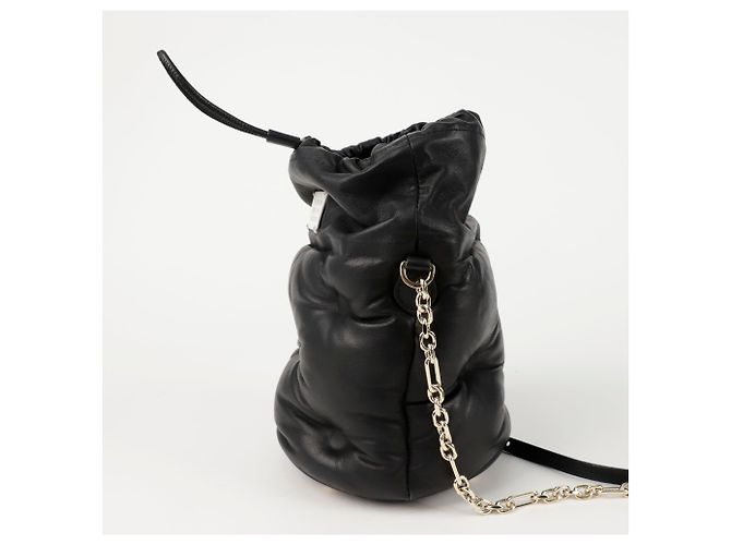 Maison Martin Margiela Borsa a Spalla Glam Slam Bucket Nero - vista 3