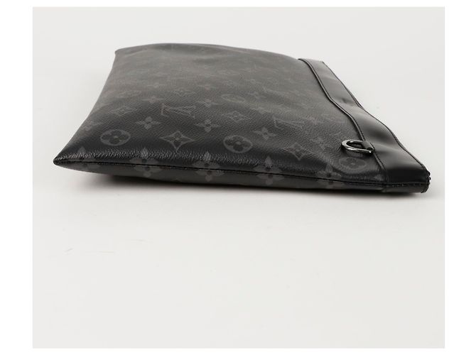Louis Vuitton Clutch Pochette Apollo Nero - vista 7