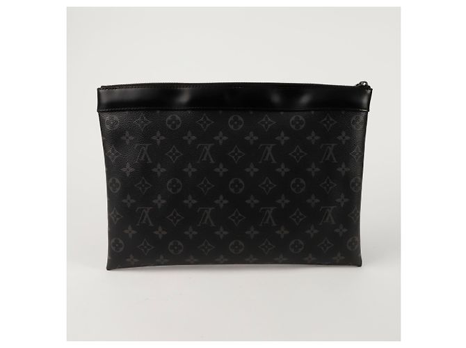 Louis Vuitton Clutch Pochette Apollo Nero - vista 9