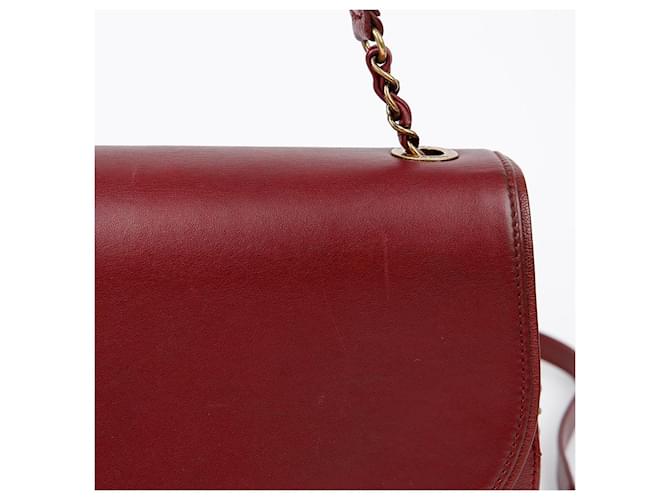 Chanel Borsa a tracolla Coco Curve Rosso - vista 3