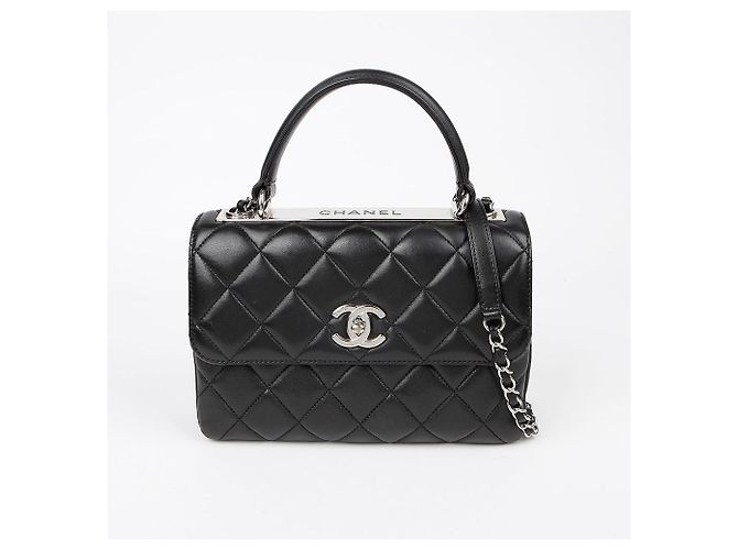 Trendy CC Chanel Borsa a spalla piccola CC alla moda Nero - vista 2