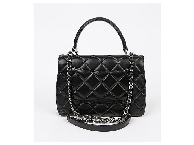 Trendy CC Chanel Borsa a spalla piccola CC alla moda Nero - vista 4