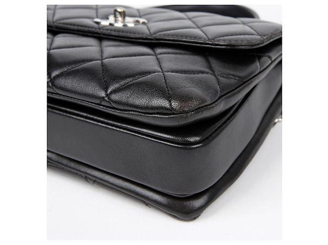 Trendy CC Chanel Borsa a spalla piccola CC alla moda Nero - vista 7