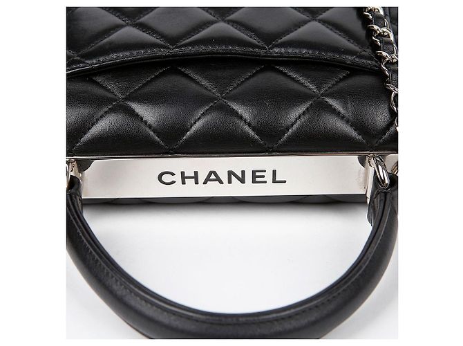 Trendy CC Chanel Borsa a spalla piccola CC alla moda Nero - vista 9