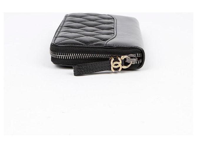 Chanel Cartera Larga con Cremallera Gabrielle Negro - vista 4