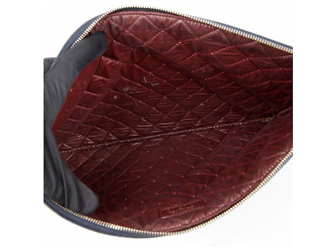 Chanel Mademoiselle Clutch Grande Blu - vista 11