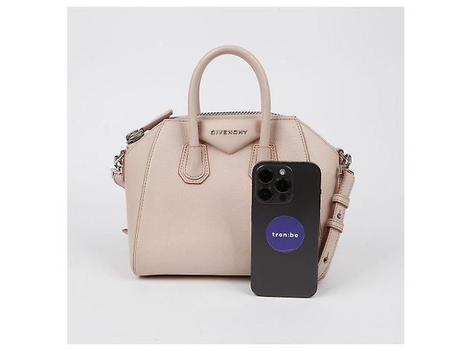 Givenchy Borsa a Spalla Antigona Mini Tote Rosa - vista 13