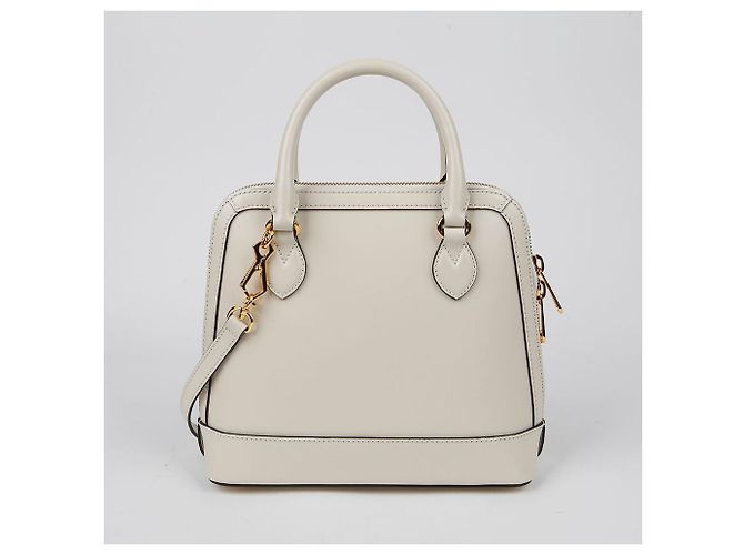 Gucci Borsa a mano Horsebit Small con manico superiore Bianco - vista 4